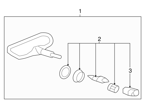 Lancer TIRE PRESSURE MONITOR COMPONENTS