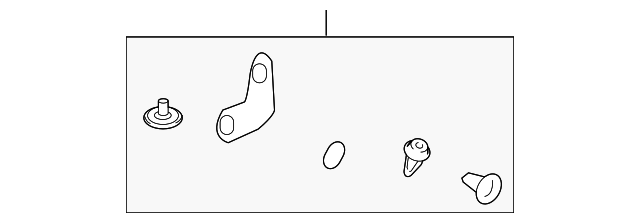 4E0-898-637 Деталь MOUNT KIT, RIGHT