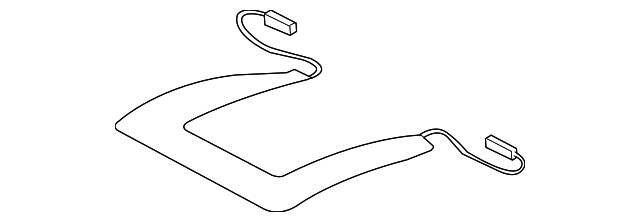 4E0-963-551-C Деталь SEAT CUSHION HTR, LEFT