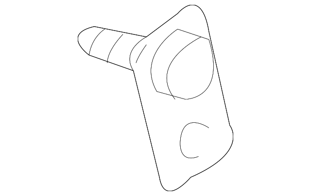 10402723 REAR BODY PANEL STUD PLATE
