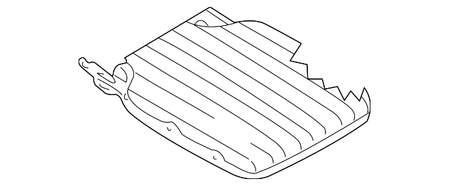 88320-9Z510 Деталь CUSHION COVER, RIGHT