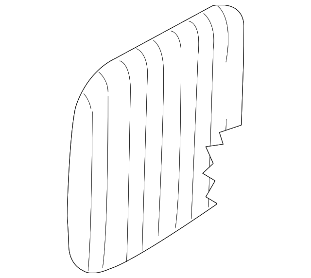 88620-9Z510 Деталь SEAT BACK COVER, RIGHT