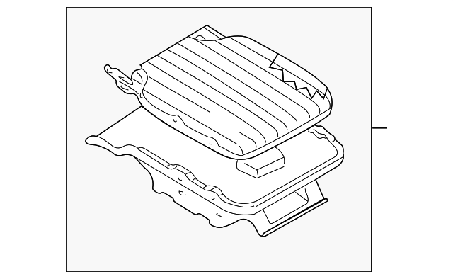 88300-9Z510 Деталь CUSHION ASSY, RIGHT