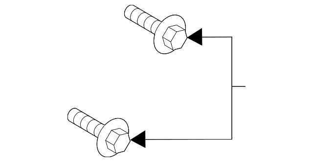 -W715623-S439 Деталь CALIPER SUPPORT MOUNT BOLT, RIGHT