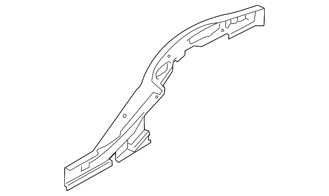 65771-2M000 Деталь SIDE RAIL, LEFT