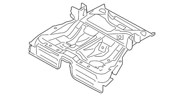 65510-2M000 Деталь FRONT FLOOR PAN