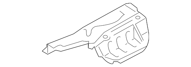 65515-2M001 Деталь FLOOR EXTN, LEFT