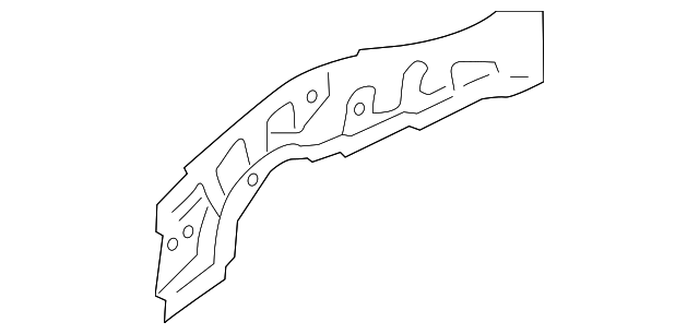 65657-2M010 Деталь CLOSING PLATE, LEFT