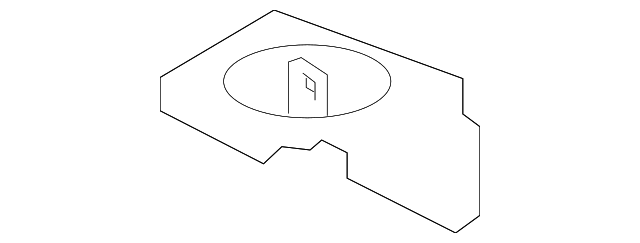 427-813-763-A Деталь SEAT BELT ANCHOR, LEFT