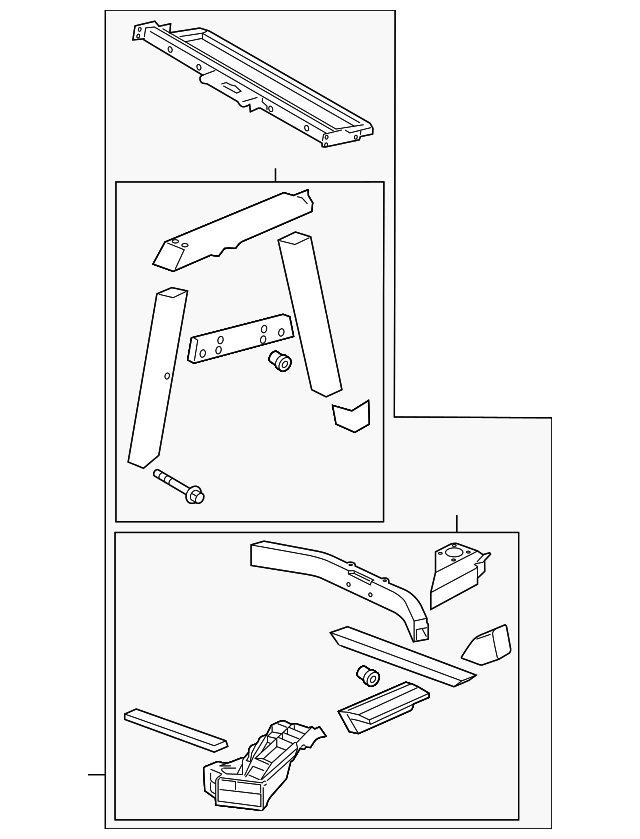 427-813-031-H Деталь REAR FRAME ASSY