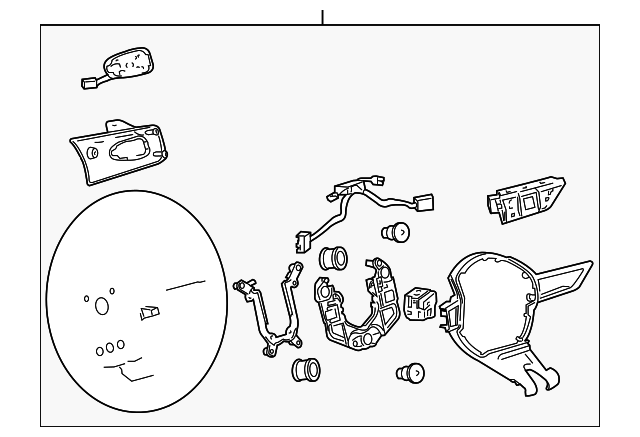 20945262 Деталь STEERING WHEEL