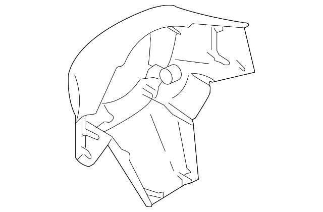 34317AJ01AVH Деталь LOWER COVER