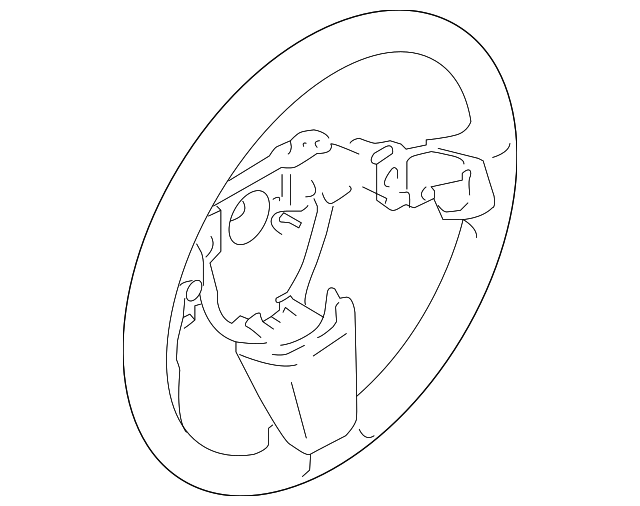 34312AJ01AVH Деталь STEERING WHEEL