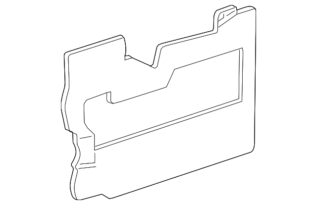 9027539 INSULATOR PAD, LEFT