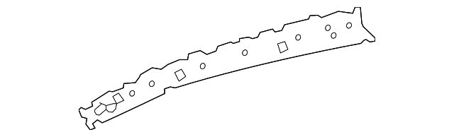 61201-0R030 Деталь INNER RAIL, RIGHT