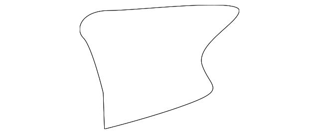 10207386 Деталь UPPER MOLDING CLIP