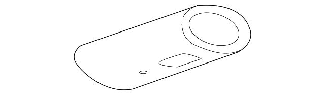 13255814 PIPE SHIELD, RIGHT