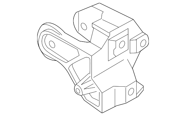 1092A028 Деталь TRANS MOUNT BRKT