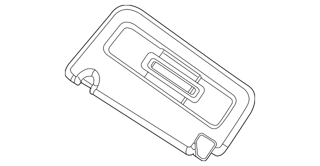 96401-1PB0A Деталь SUNVISOR, LEFT