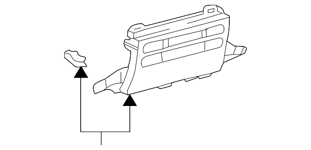 55412-60270 Деталь CENTER PANEL