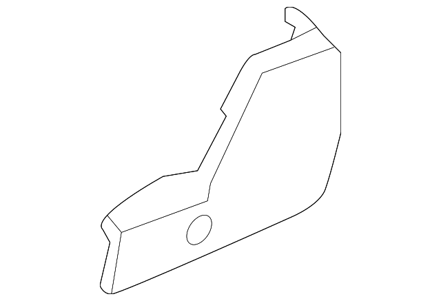 89271-4D120CS Деталь RECLINE COVER, LEFT
