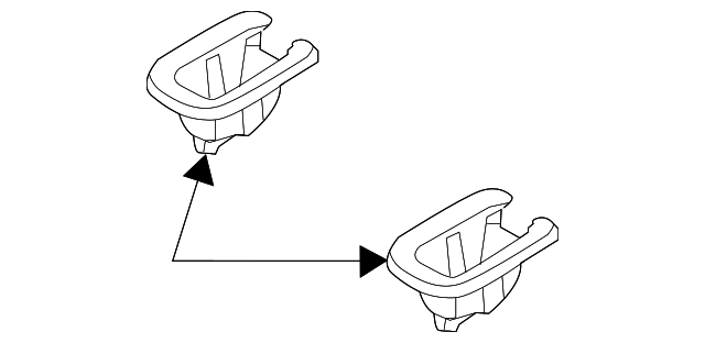 89560-4D110DP Деталь STRIKER COVER, LEFT