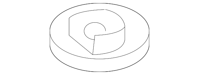 4E0-825-429 Деталь SPOILER RETAINER, LEFT