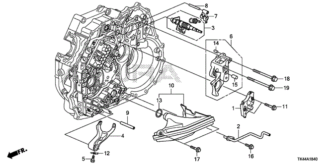 TL AT SHIFT FORK (6AT)