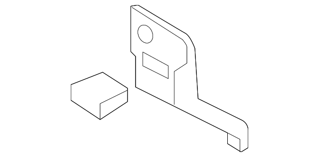 4H0-807-140-A RETAINING BRKT, RIGHT