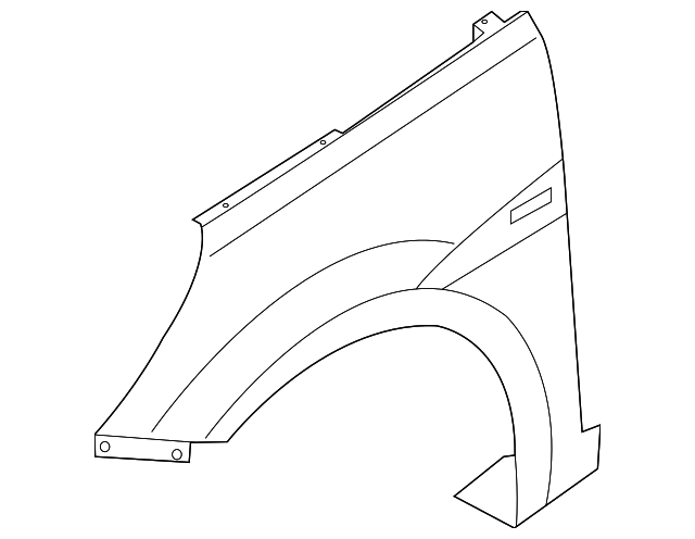 66311-1R350 FENDER, LEFT