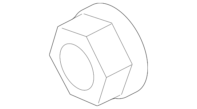 86825-26000 FENDER LINER NUT, RIGHT