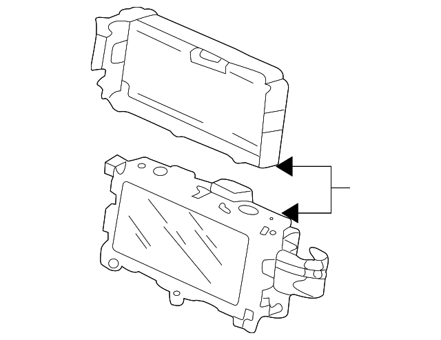 39810-SDA-A41 Деталь DISPLAY ASSY. (ALPINE)