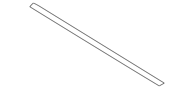 908207S000 Деталь GATE TRIM PANEL SEAL