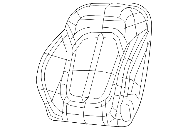 5SJ94MBBAC Деталь SEAT BACK COVER, RIGHT