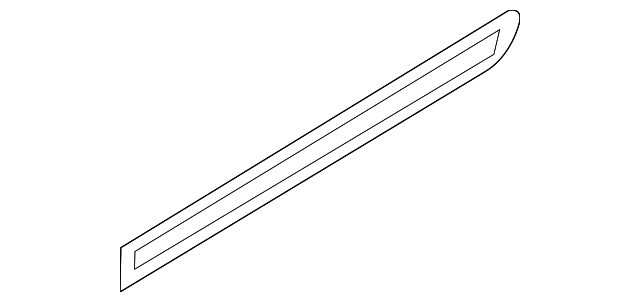 8H0-853-983-GRU Деталь BODY SIDE MLDG, LEFT