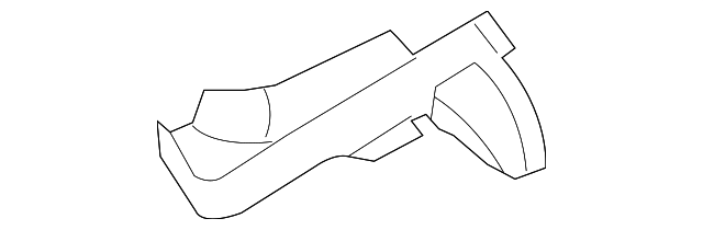 3D5-809-641-F Деталь DRIP CHANNEL, LEFT