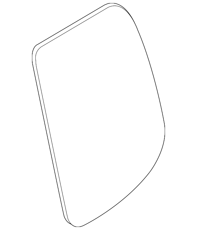 82300-ZL40A Деталь DOOR GLASS, RIGHT