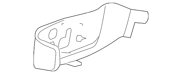 19121887 Деталь TRIM PANEL, LEFT
