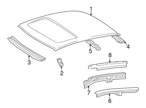 IS300 ROOF & COMPONENTS 2
