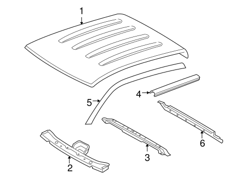 Tacoma ROOF & COMPONENTS