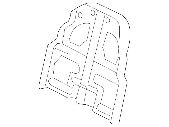 85869-AC010 BLOWER COVER, LEFT