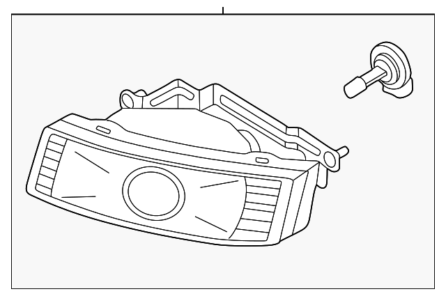 92201-3C000 Деталь FOG LAMP ASSY, LEFT