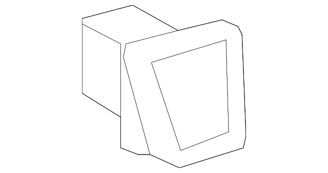 55650-48063 Деталь AIR OUTLET, LEFT