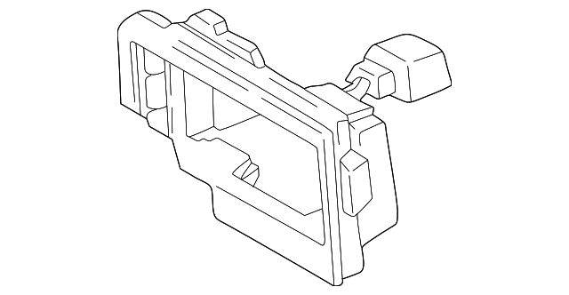 3591126 COURTESY LAMP BRACKET, LEFT