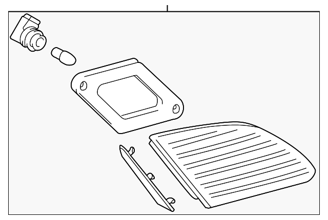 81670-AC030 BACKUP LAMP ASSY, RIGHT