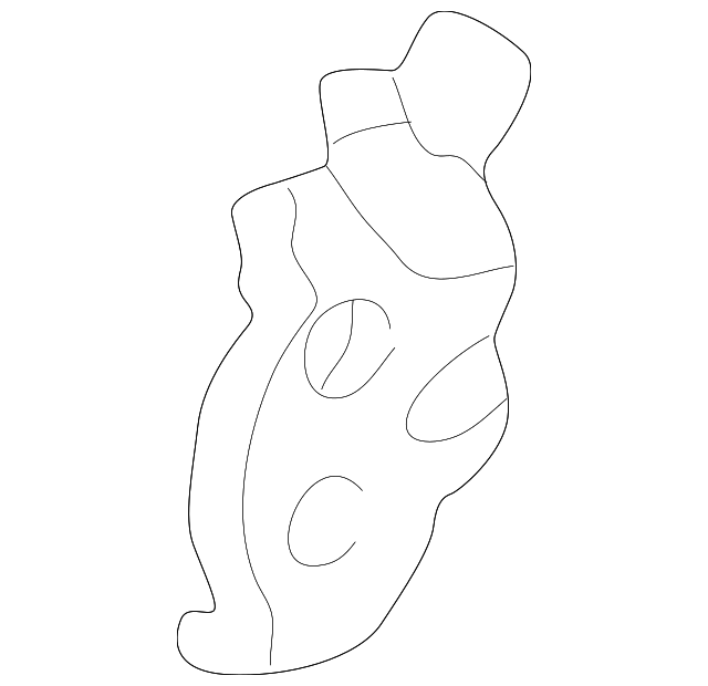 61270FA000 Деталь UPPER HINGE, RIGHT