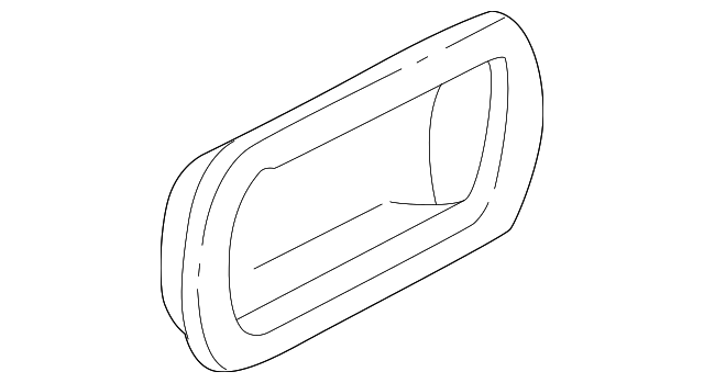 62511FA020EM Деталь HANDLE COVER, LEFT