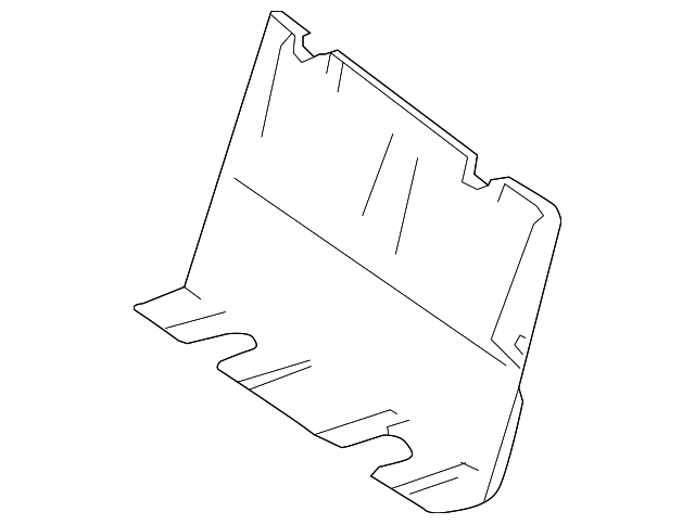 0009510621 Деталь SEAT BACK PANEL