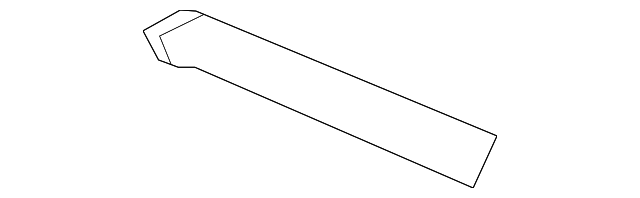 86614-4C000 SIDE RETAINER, RIGHT