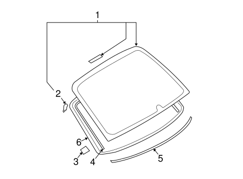 Outback GLASS & HARDWARE - BACK